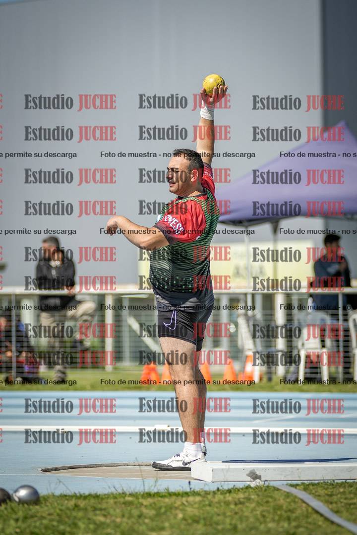 Fotos del lanzamiento de bala de varones