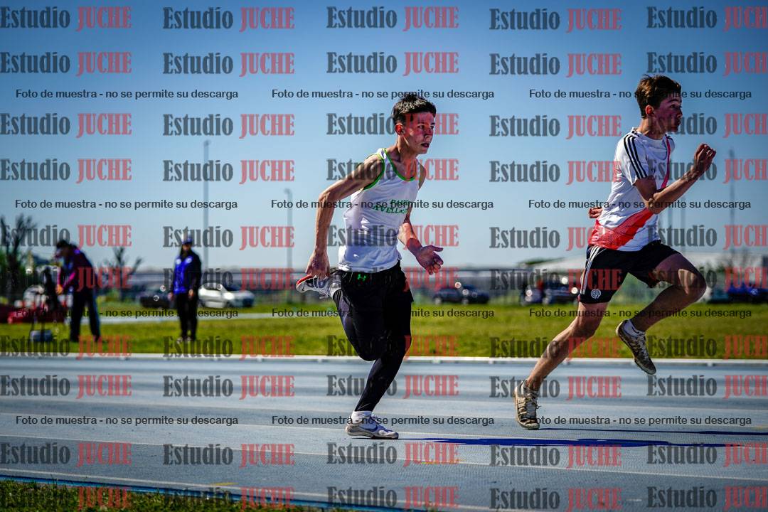 Fotos de los 80 m llanos de varones - FINAL