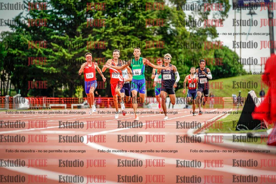 Fotos de los 800 m llanos de varones - FINAL