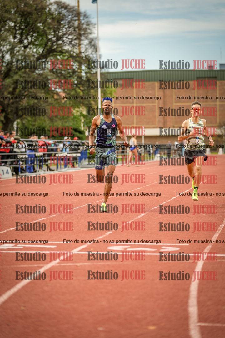 Fotos de los 1500 m llanos de varones
