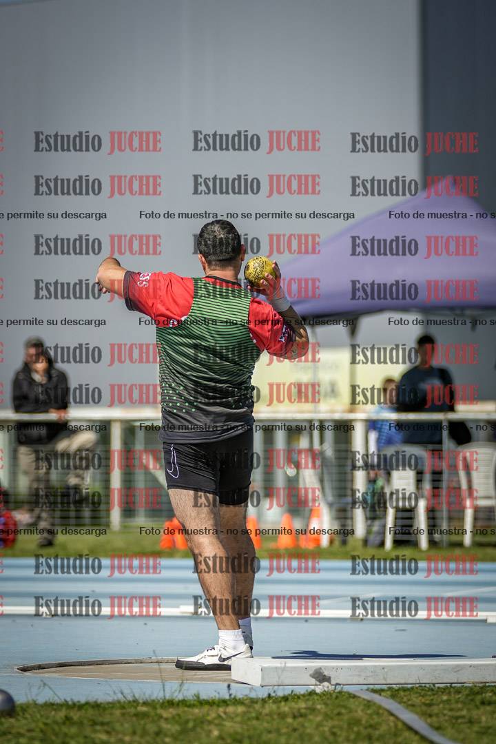 Fotos del lanzamiento de bala de varones