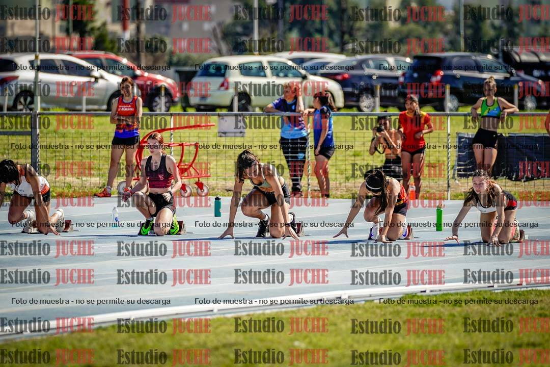 Fotos de los 100 m llanos de mujeres