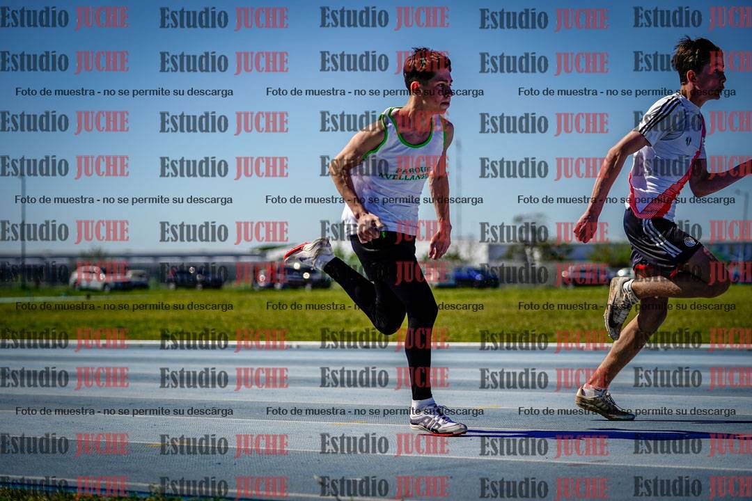 Fotos de los 80 m llanos de varones - FINAL