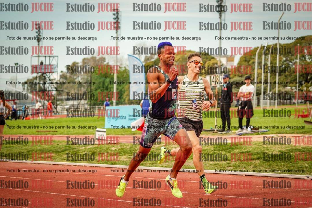Fotos de los 1500 m llanos de varones