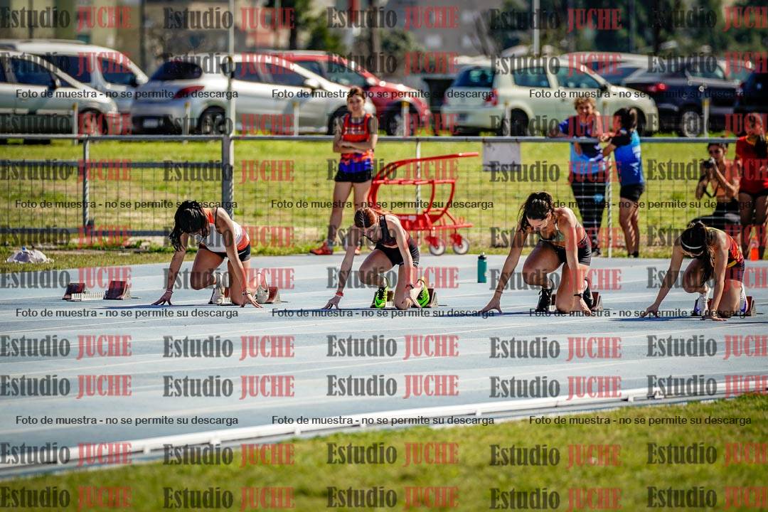 Fotos de los 100 m llanos de mujeres