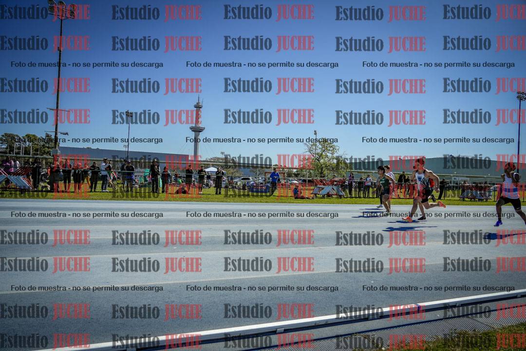 Fotos de los 80 m llanos de varones - FINAL
