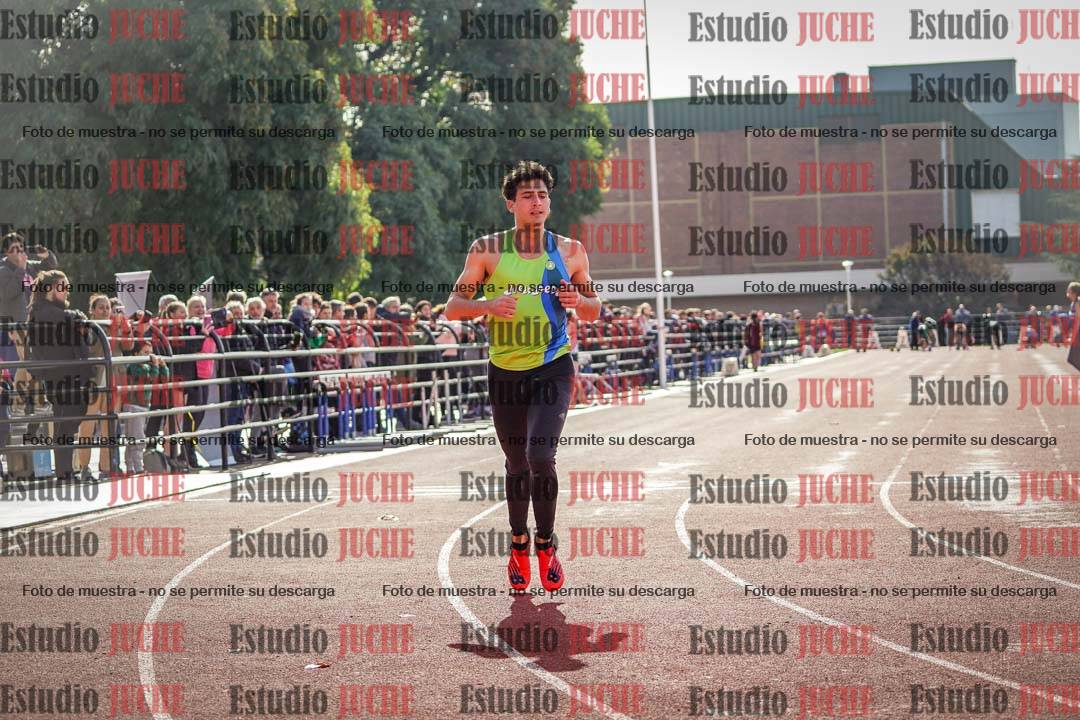 Fotos de los 100 m llanos de varones