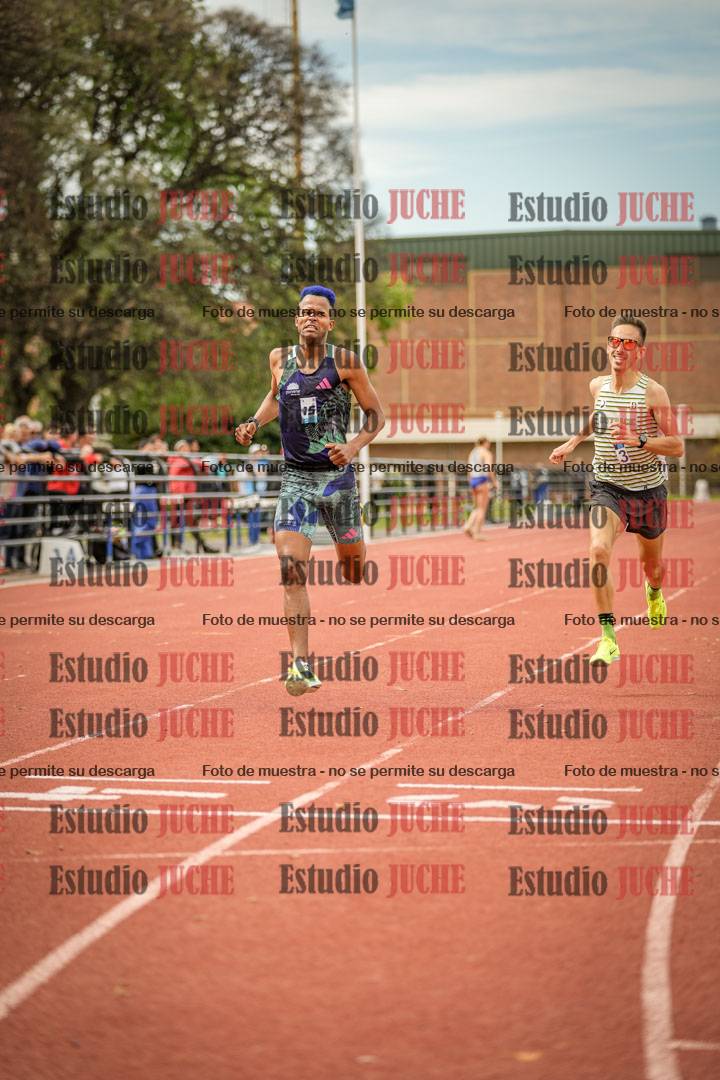 Fotos de los 1500 m llanos de varones