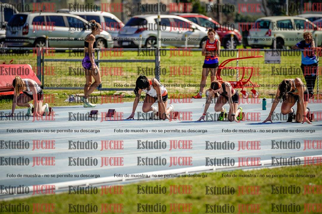 Fotos de los 100 m llanos de mujeres
