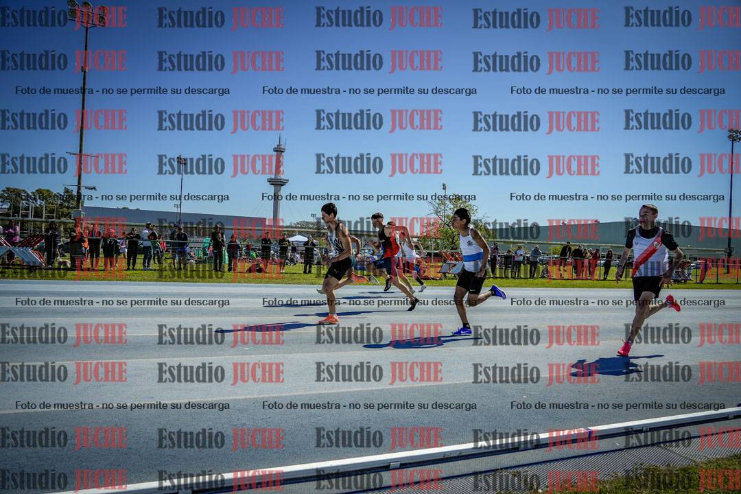 Fotos de los 80 m llanos de varones - FINAL