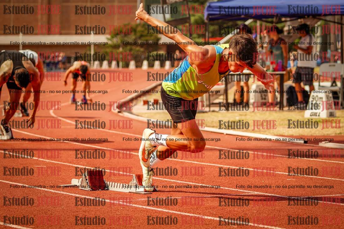 Fotos de los 400 m llanos de varones