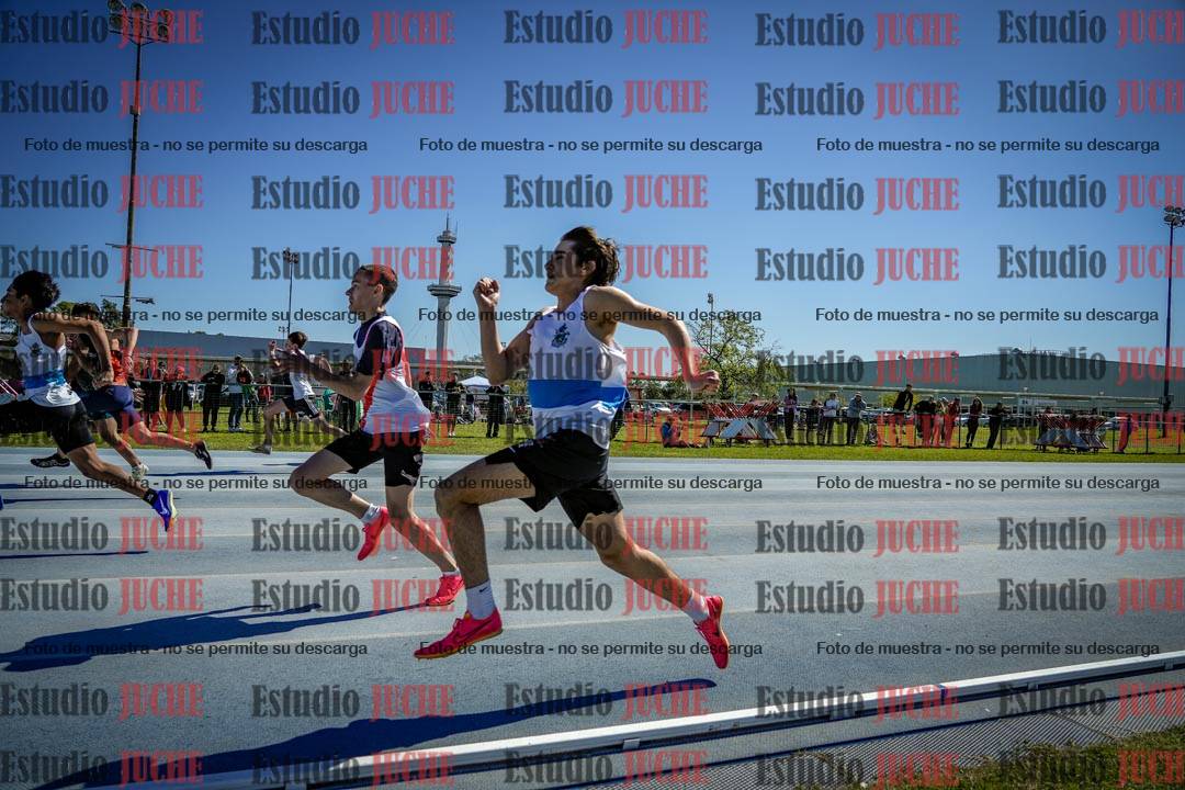 Fotos de los 80 m llanos de varones - FINAL