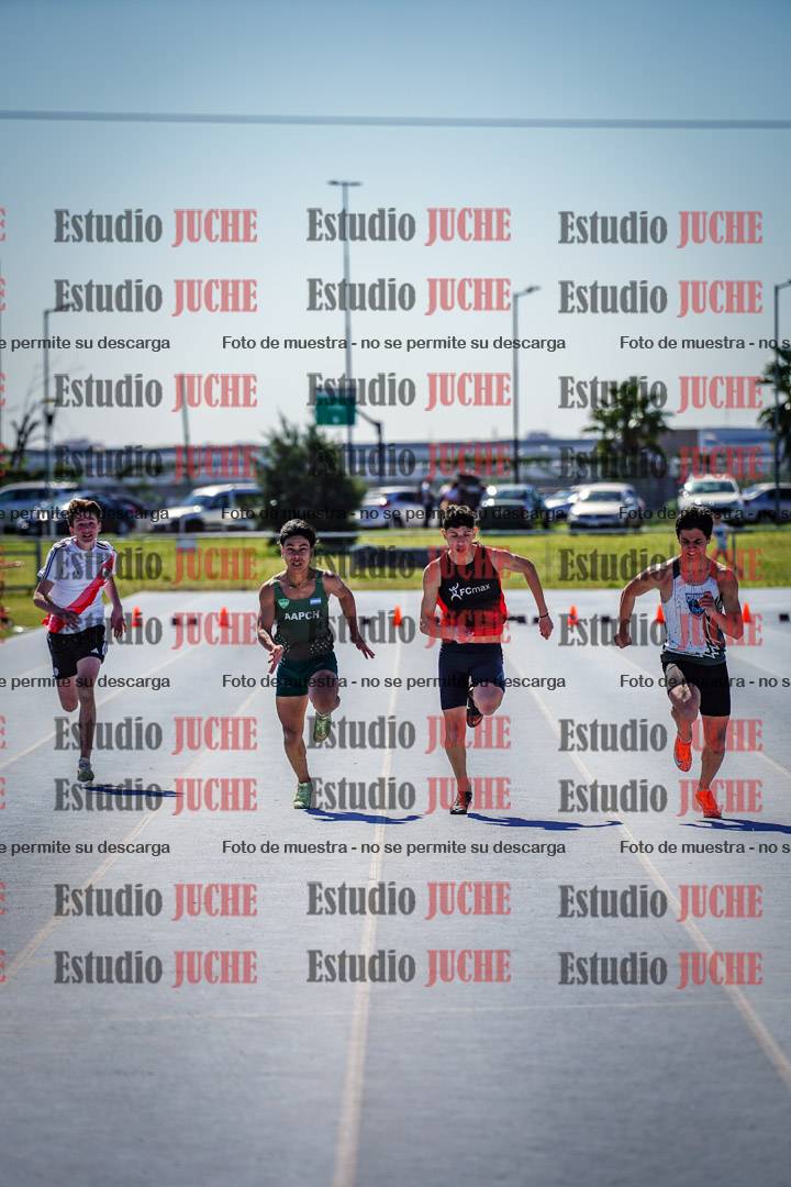 Fotos de los 80 m llanos de varones - FINAL