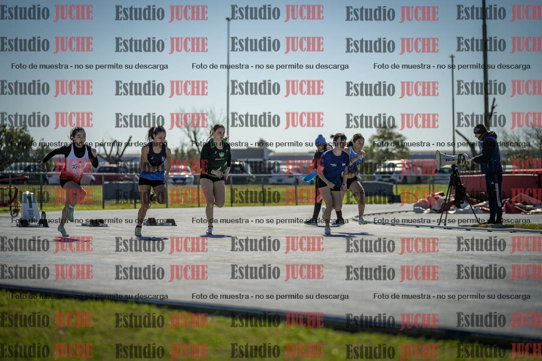 Fotos de los 100 m llanos de mujeres