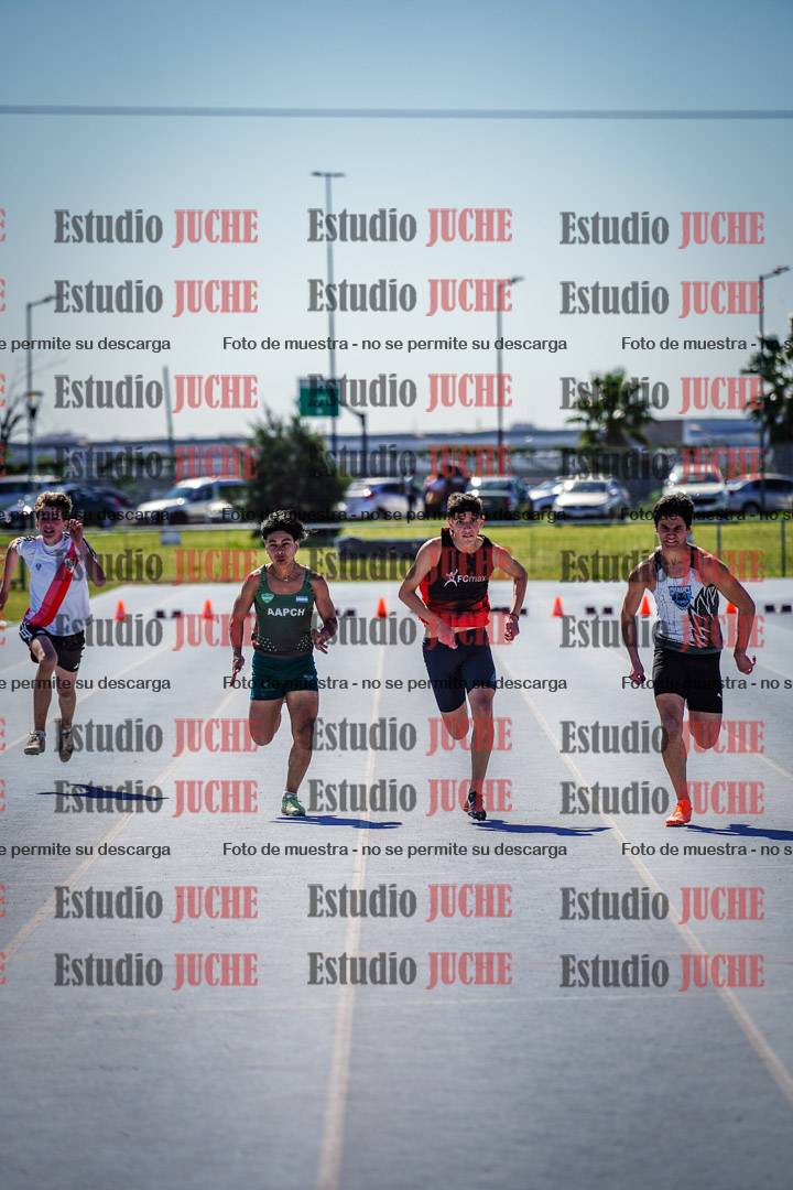 Fotos de los 80 m llanos de varones - FINAL