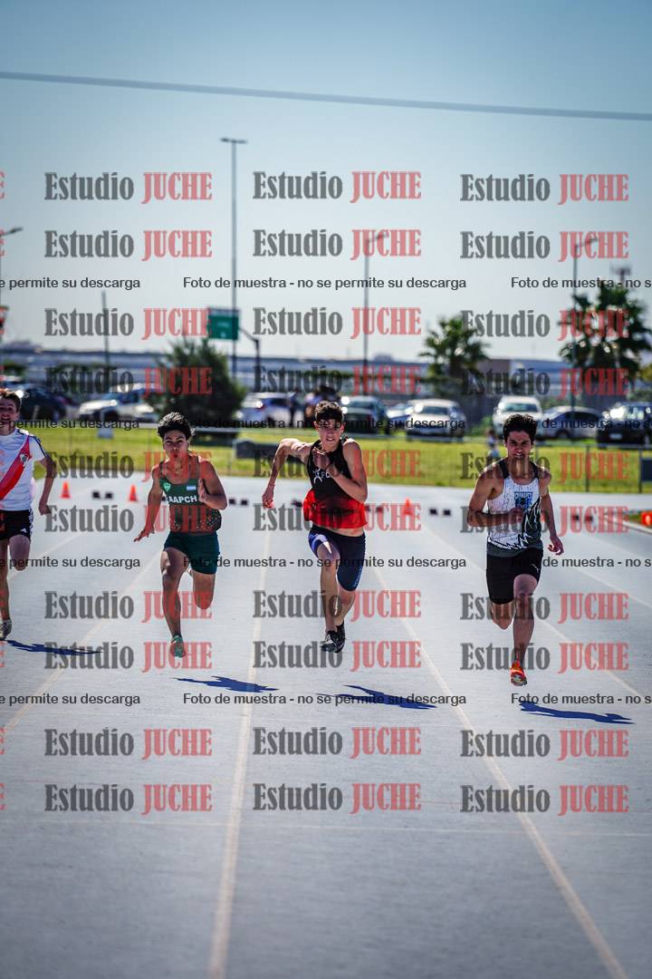 Fotos de los 80 m llanos de varones - FINAL