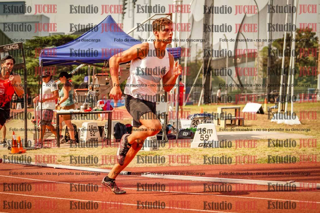 Fotos de los 400 m llanos de varones