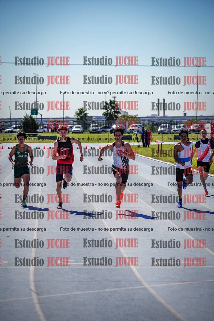 Fotos de los 80 m llanos de varones - FINAL