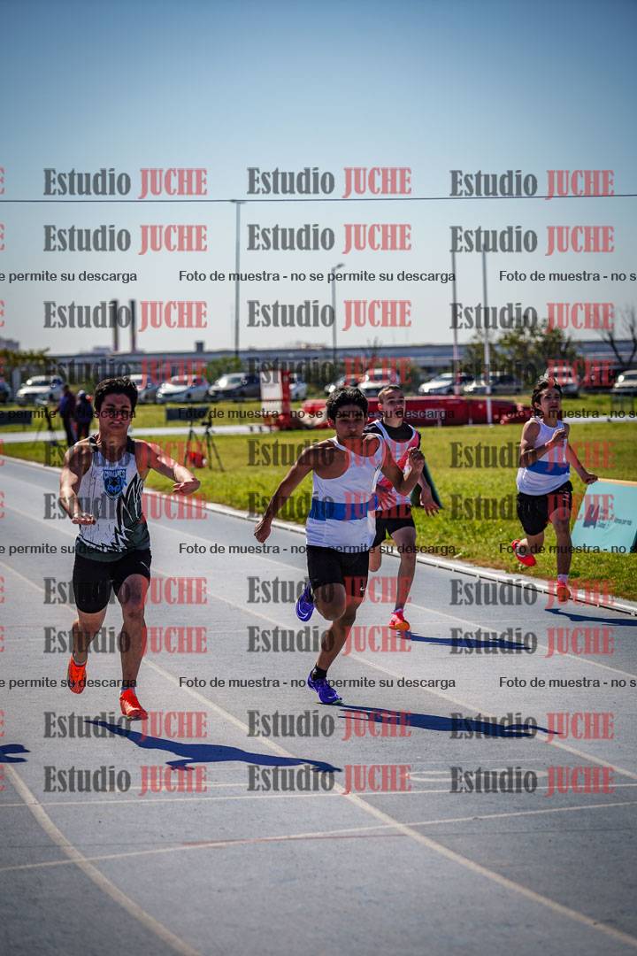 Fotos de los 80 m llanos de varones - FINAL