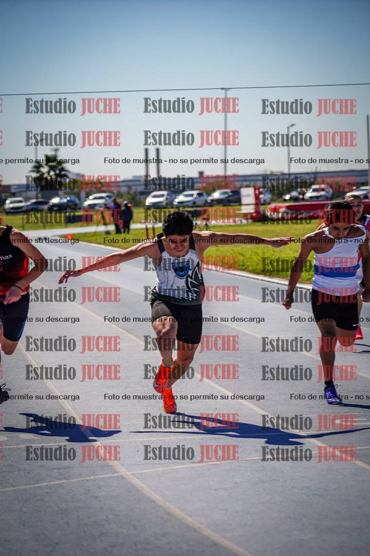 Fotos de los 80 m llanos de varones - FINAL
