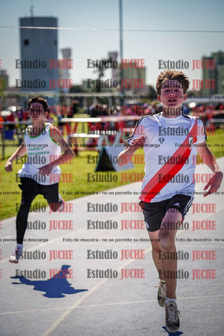 Fotos de los 80 m llanos de varones - FINAL