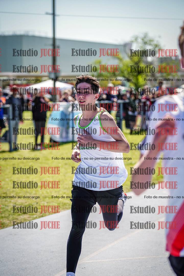 Fotos de los 80 m llanos de varones - FINAL