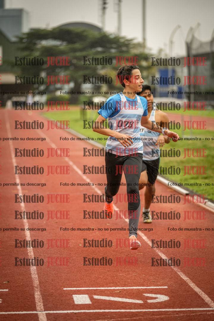 Fotos de los 800 m llanos de varones