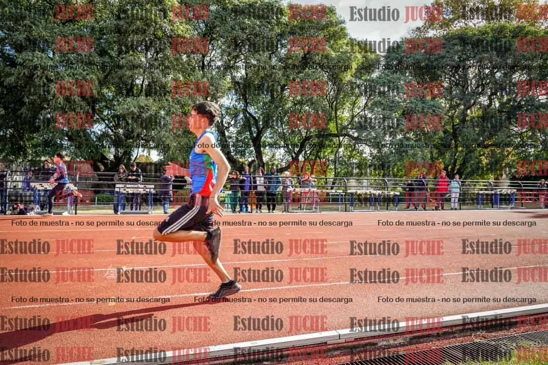 Fotos de los 100 m llanos de varones