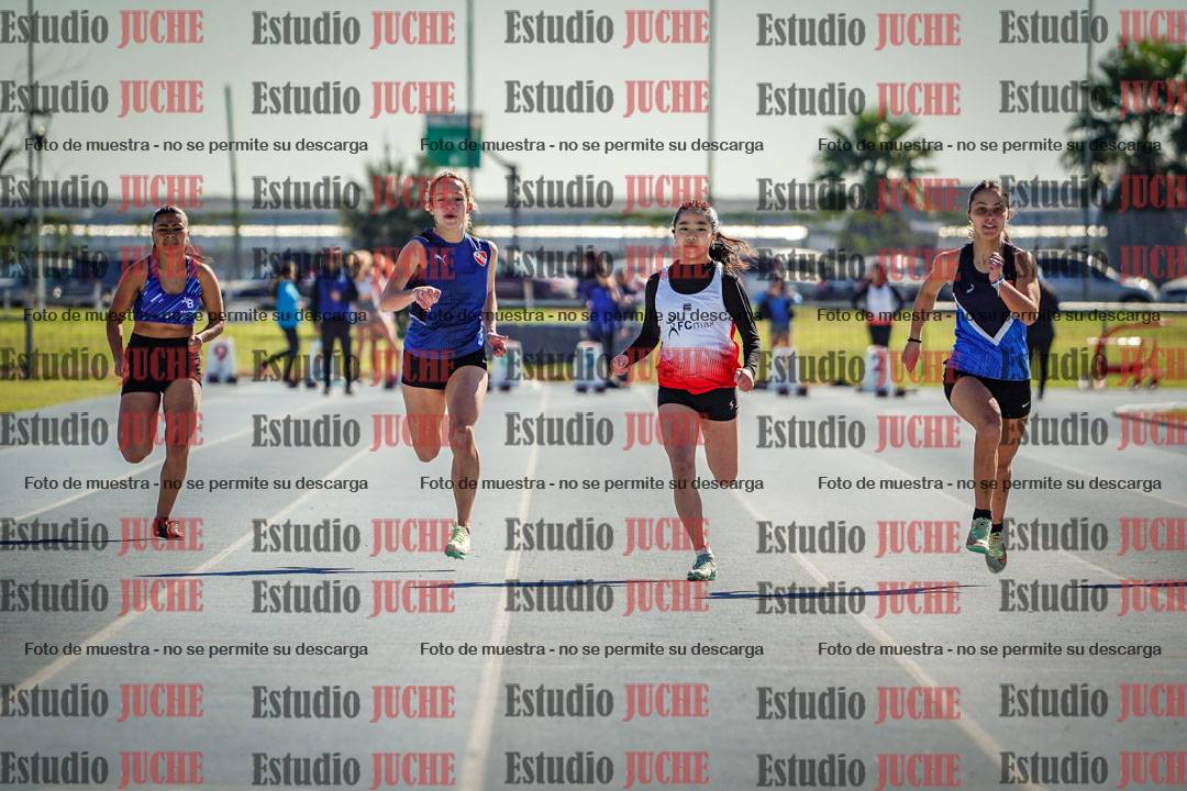 Fotos de los 100 m llanos de mujeres