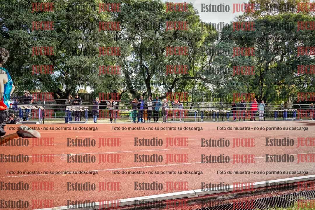 Fotos de los 100 m llanos de varones
