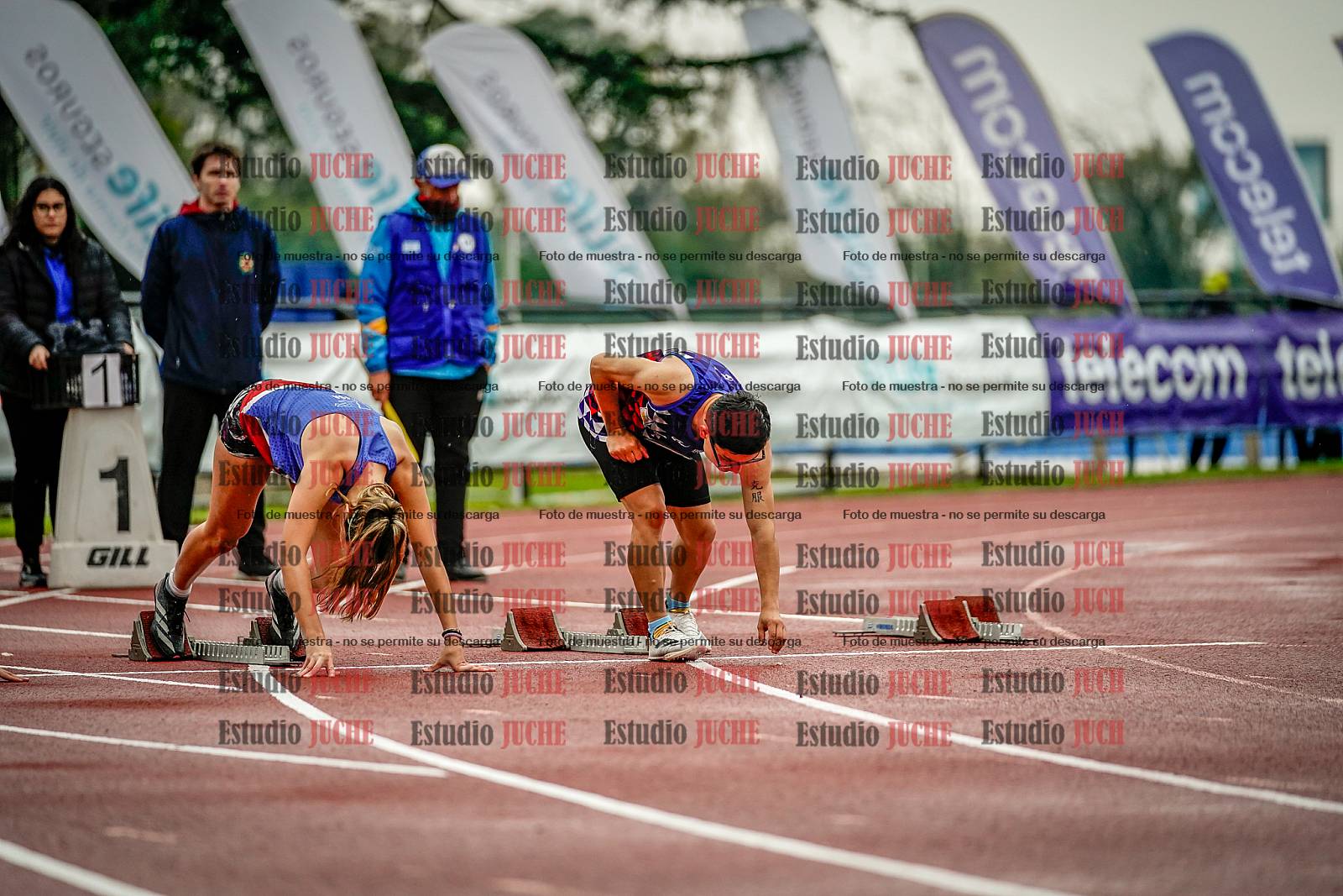 Fotos de los 100 m llanos de mujeres