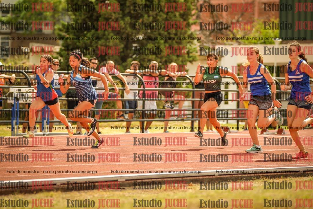 Fotos de los 100 m llanos de mujeres