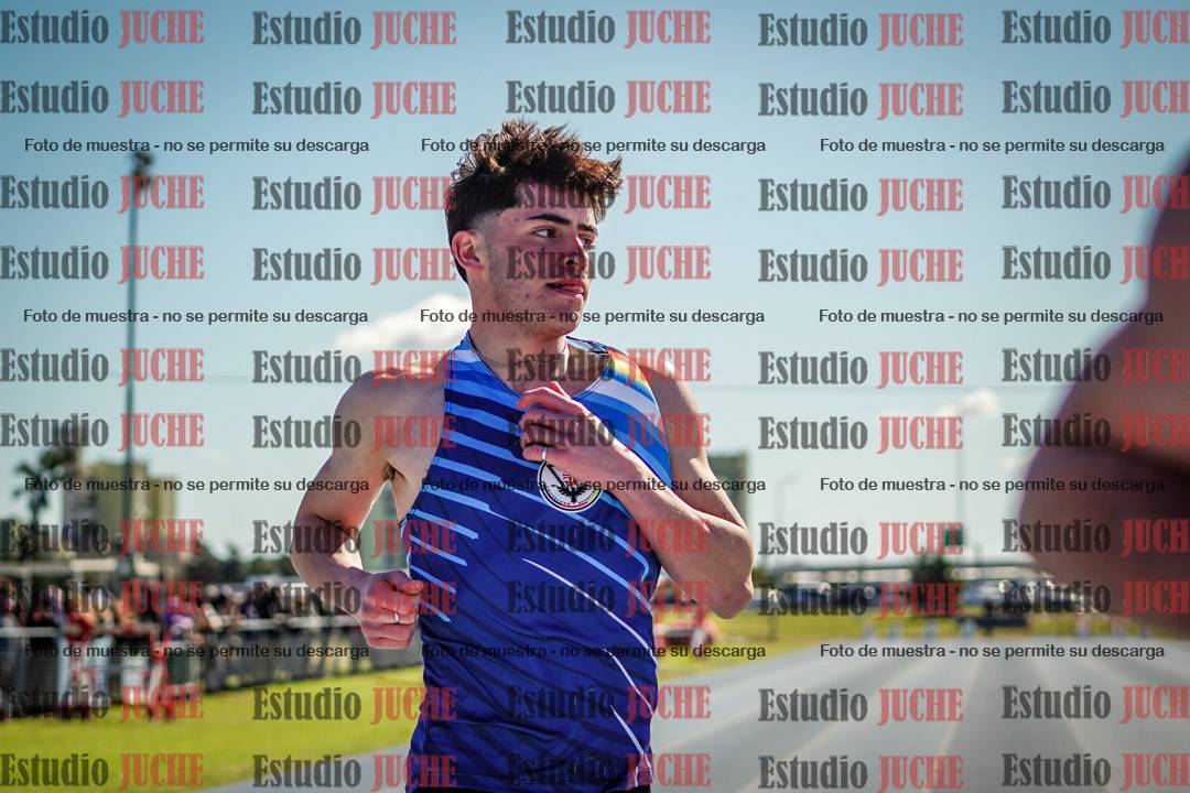 Fotos de los 200 m llanos de varones