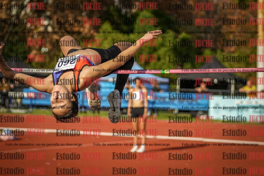 Fotos del salto en alto de mujeres