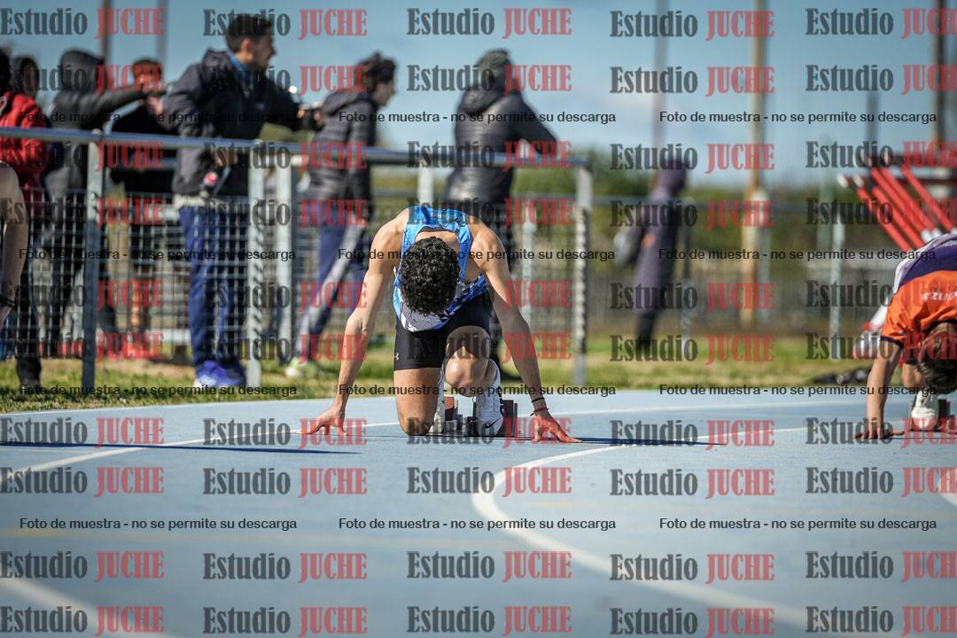 Fotos de los 200 m llanos de varones