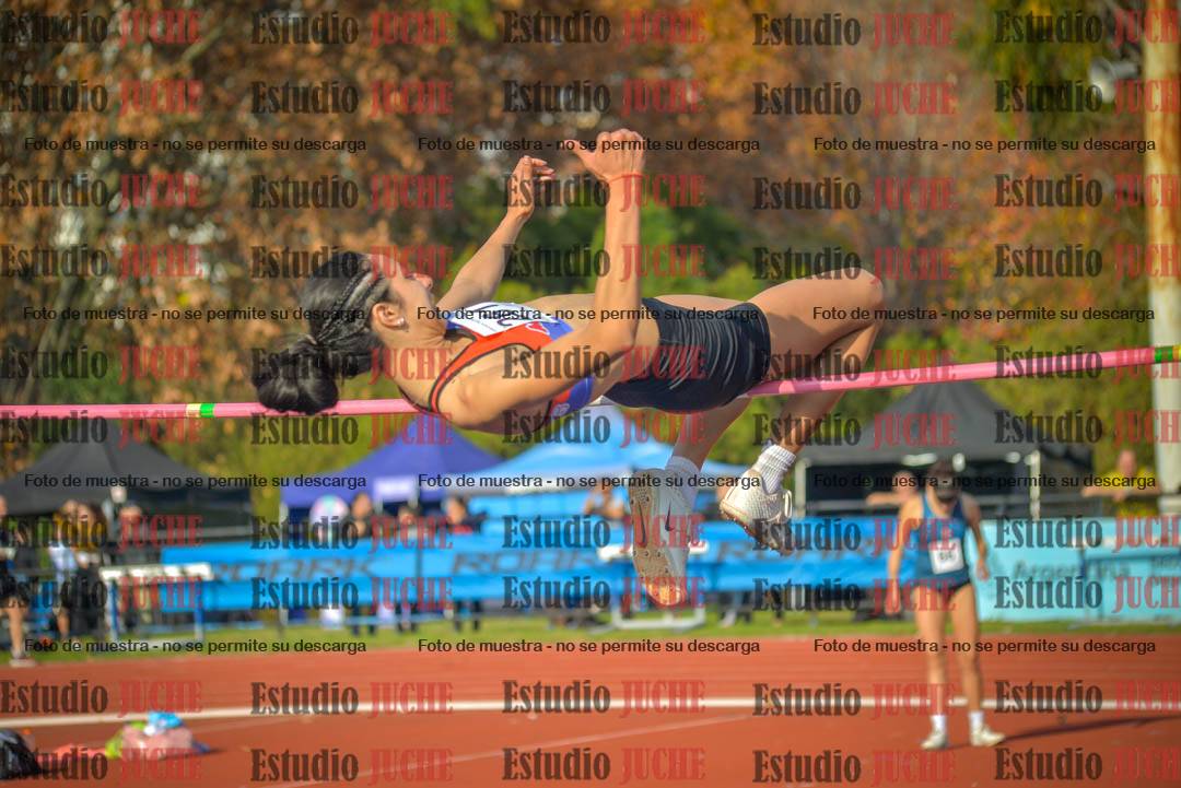 Fotos del salto en alto de mujeres
