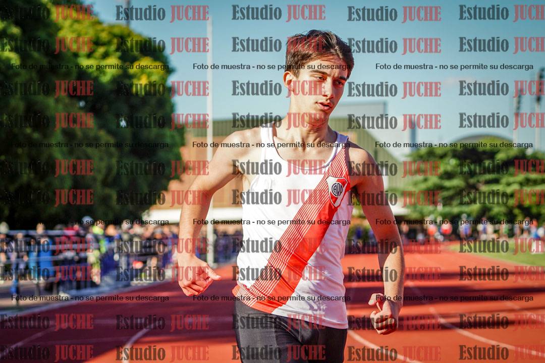 Fotos de los 100 m llanos de varones