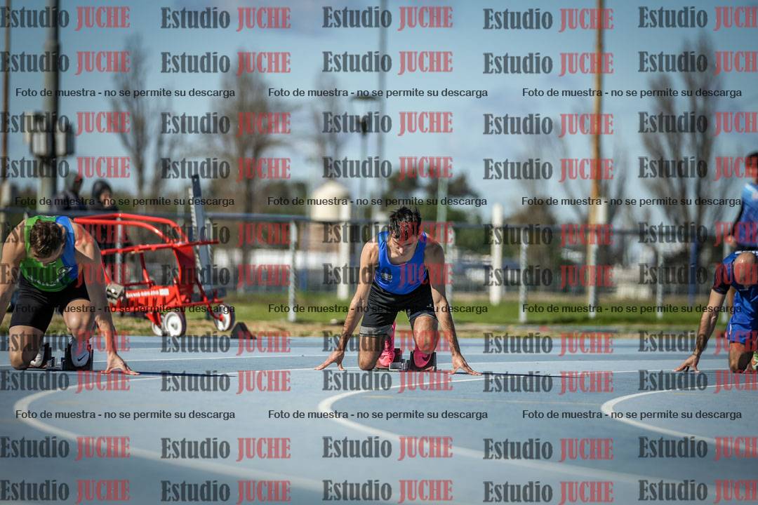 Fotos de los 200 m llanos de varones