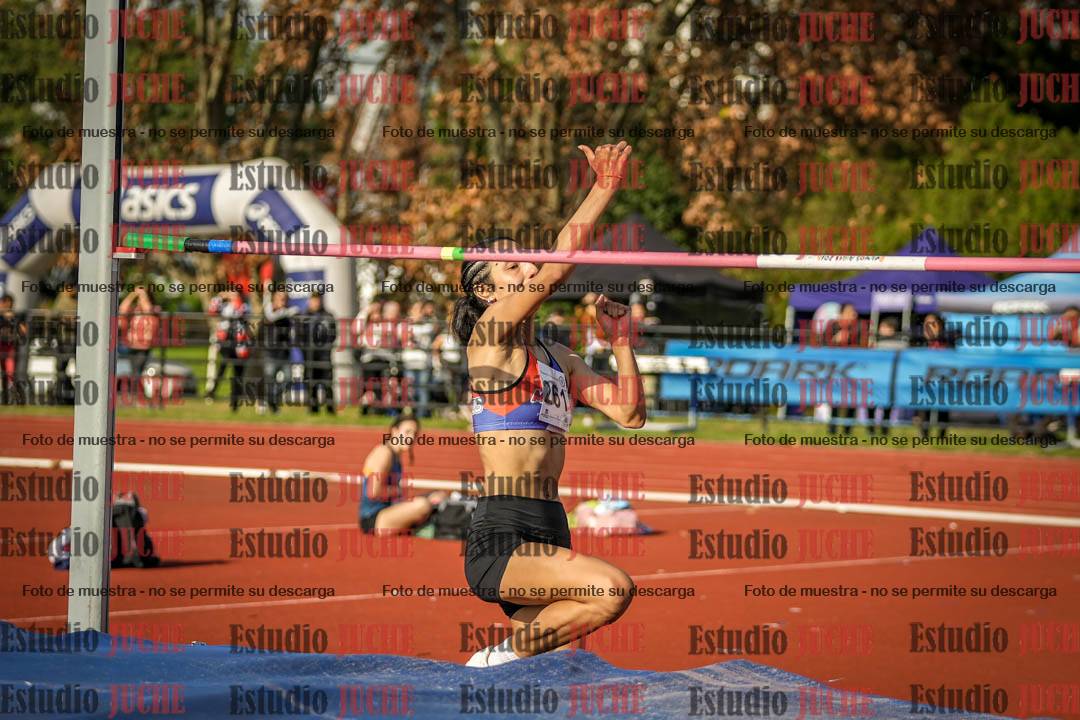 Fotos del salto en alto de mujeres