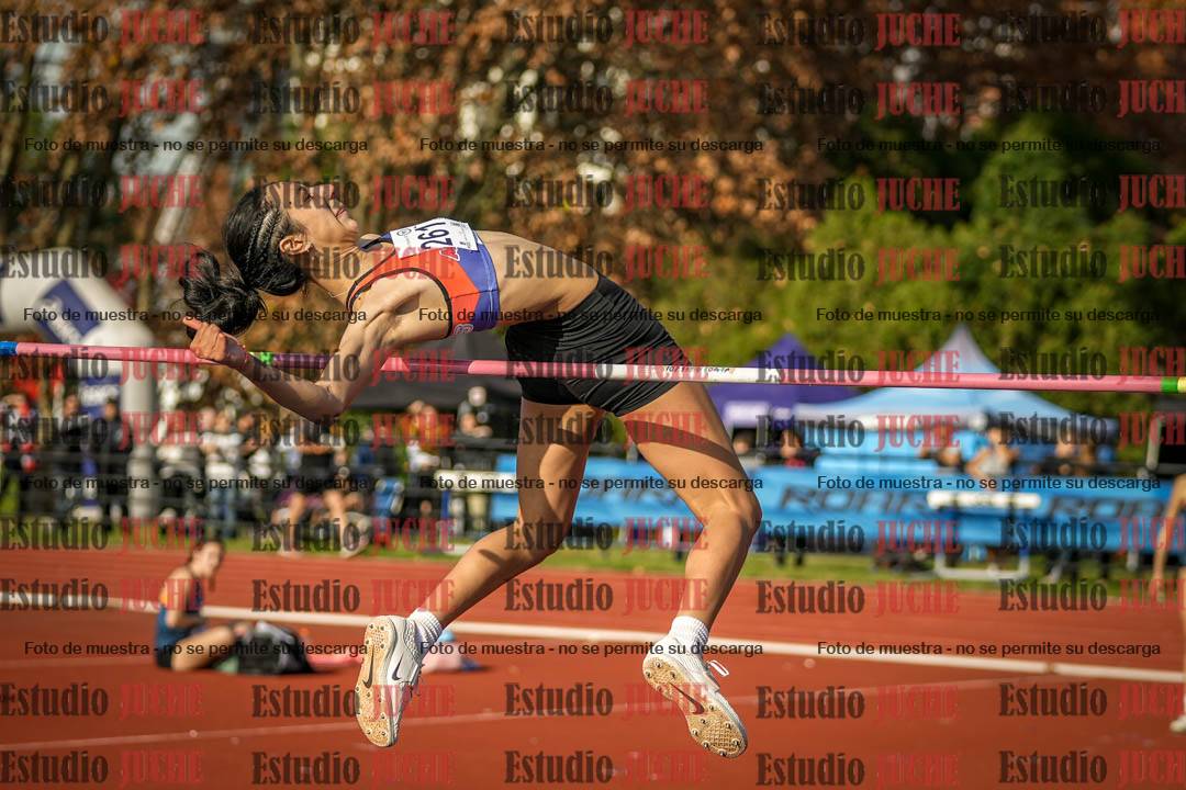 Fotos del salto en alto de mujeres