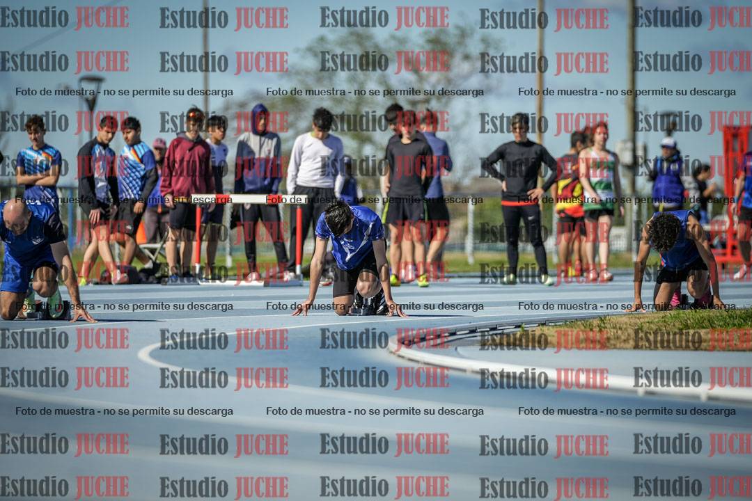 Fotos de los 200 m llanos de varones