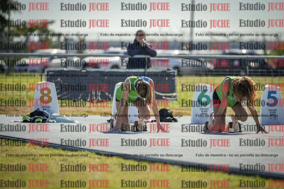 Fotos de los 100 m llanos de mujeres