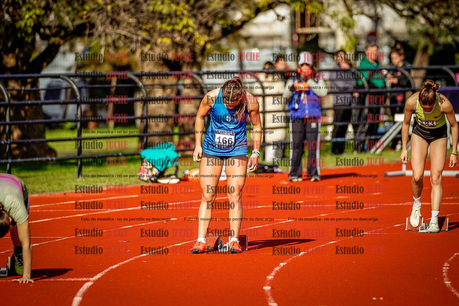 Fotos de los 200 m de mujeres