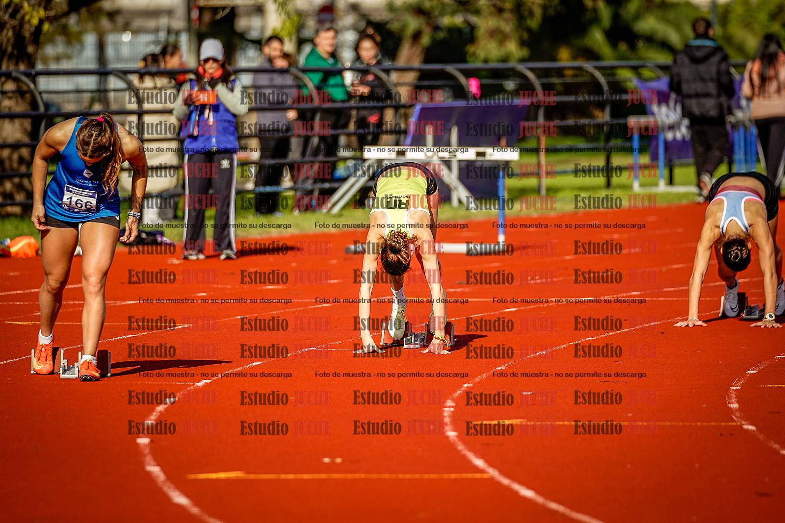 Fotos de los 200 m de mujeres