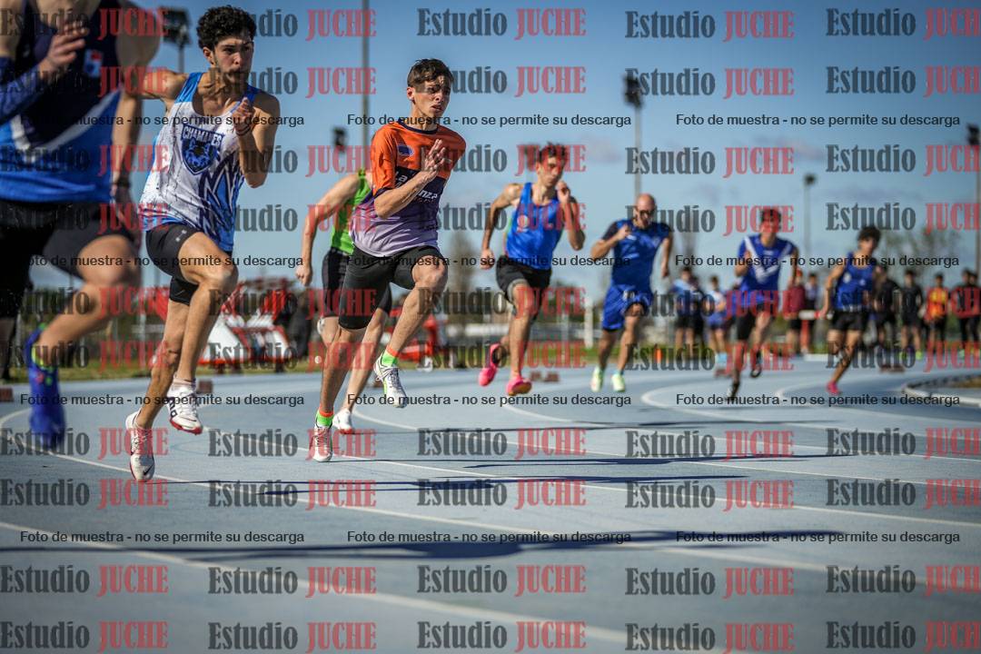 Fotos de los 200 m llanos de varones
