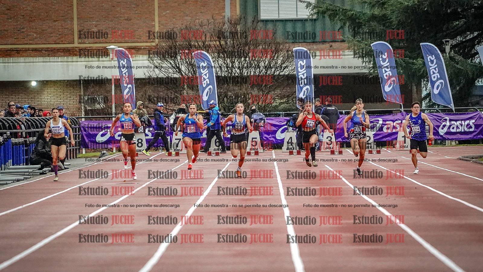Fotos de los 100 m llanos de mujeres