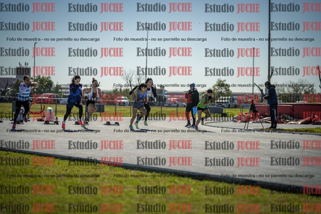 Fotos de los 100 m llanos de mujeres