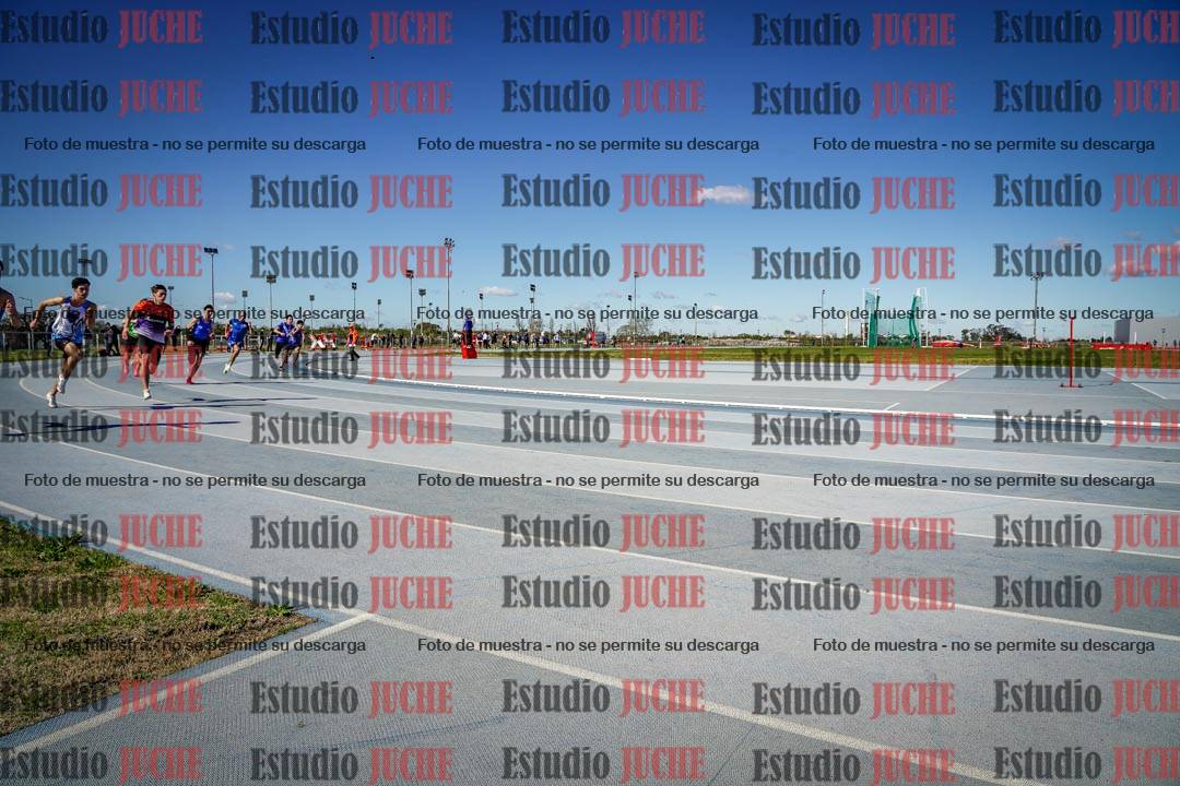 Fotos de los 200 m llanos de varones