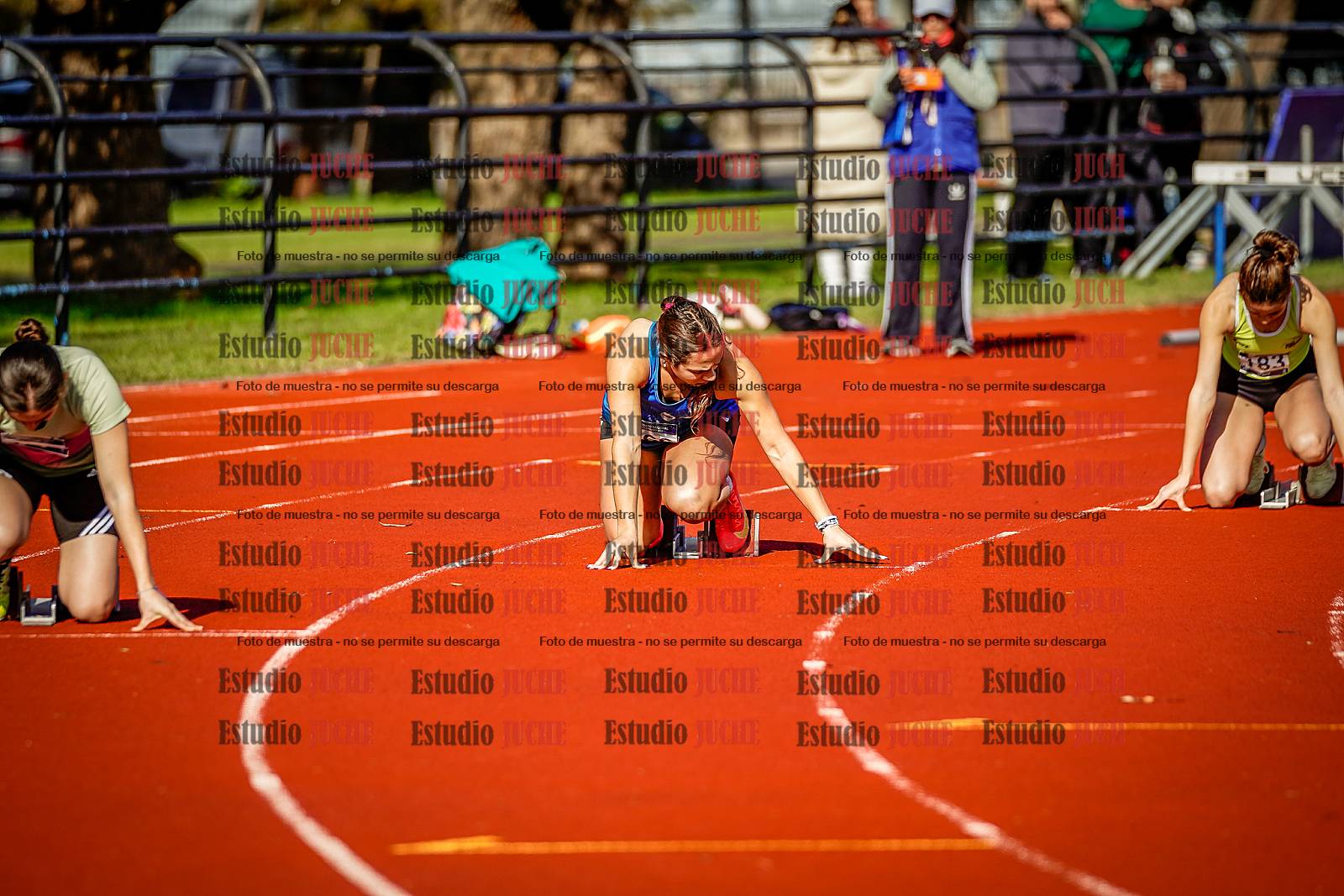 Fotos de los 200 m de mujeres