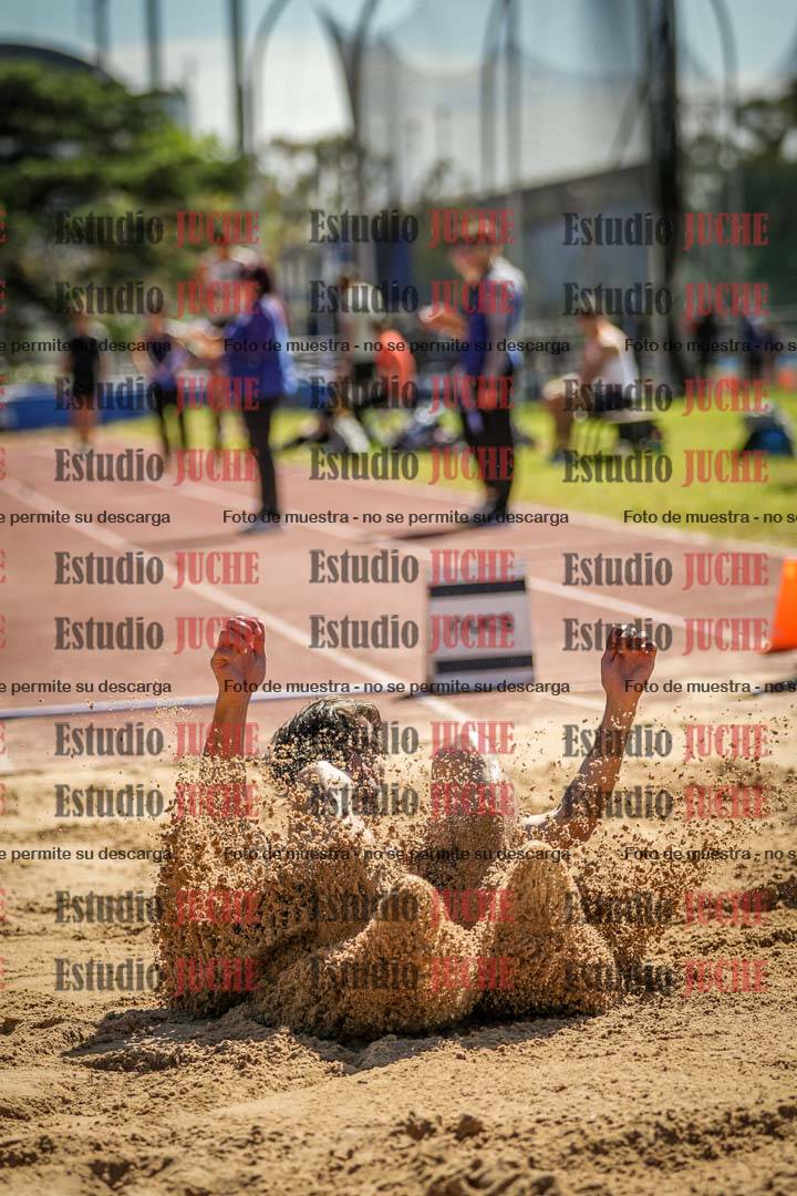 Fotos del salto en largo de varones